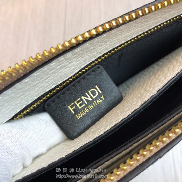 FENDI手包 小牛皮手拿包 金屬BAG BUGS眼睛圖案 芬迪時尚手包  fdz2115